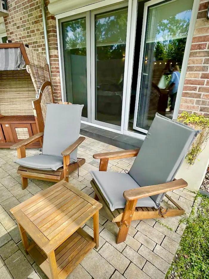 Kleine Auszeit -- Inklusive Parkplatz & Wifi, Geschirrspueler, Waschmaschine & Terrasse Mit Strandkorb -- Perfekt Fuer Urlaub & Business Scharbeutz Zewnętrze zdjęcie